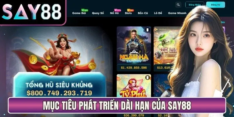 Mục tiêu phát triển dài hạn của Say88